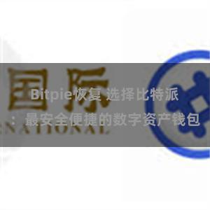 Bitpie恢复 选择比特派：最安全便捷的数字资产钱包