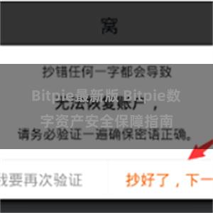 Bitpie最新版 Bitpie数字资产安全保障指南