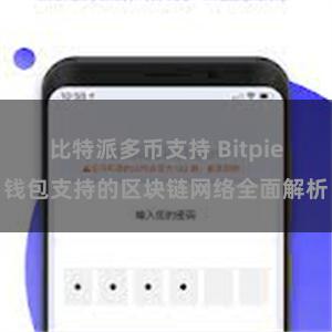 比特派多币支持 Bitpie钱包支持的区块链网络全面解析