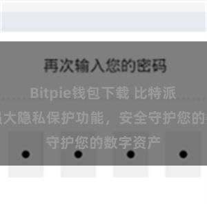 Bitpie钱包下载 比特派钱包：强大隐私保护功能，安全守护您的数字资产