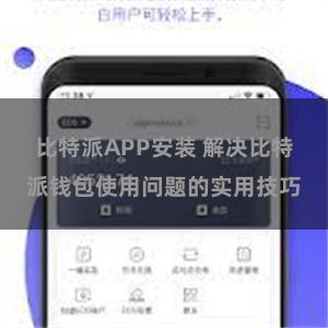 比特派APP安装 解决比特派钱包使用问题的实用技巧