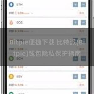 Bitpie便捷下载 比特派(Bitpie)钱包隐私保护指南