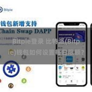 Bitpie登录 比特派(Bitpie)钱包如何设置每日限额？