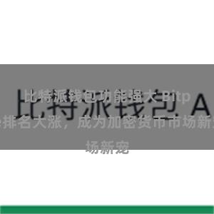 比特派钱包功能强大 Bitpie排名大涨，成为加密货币市场新宠
