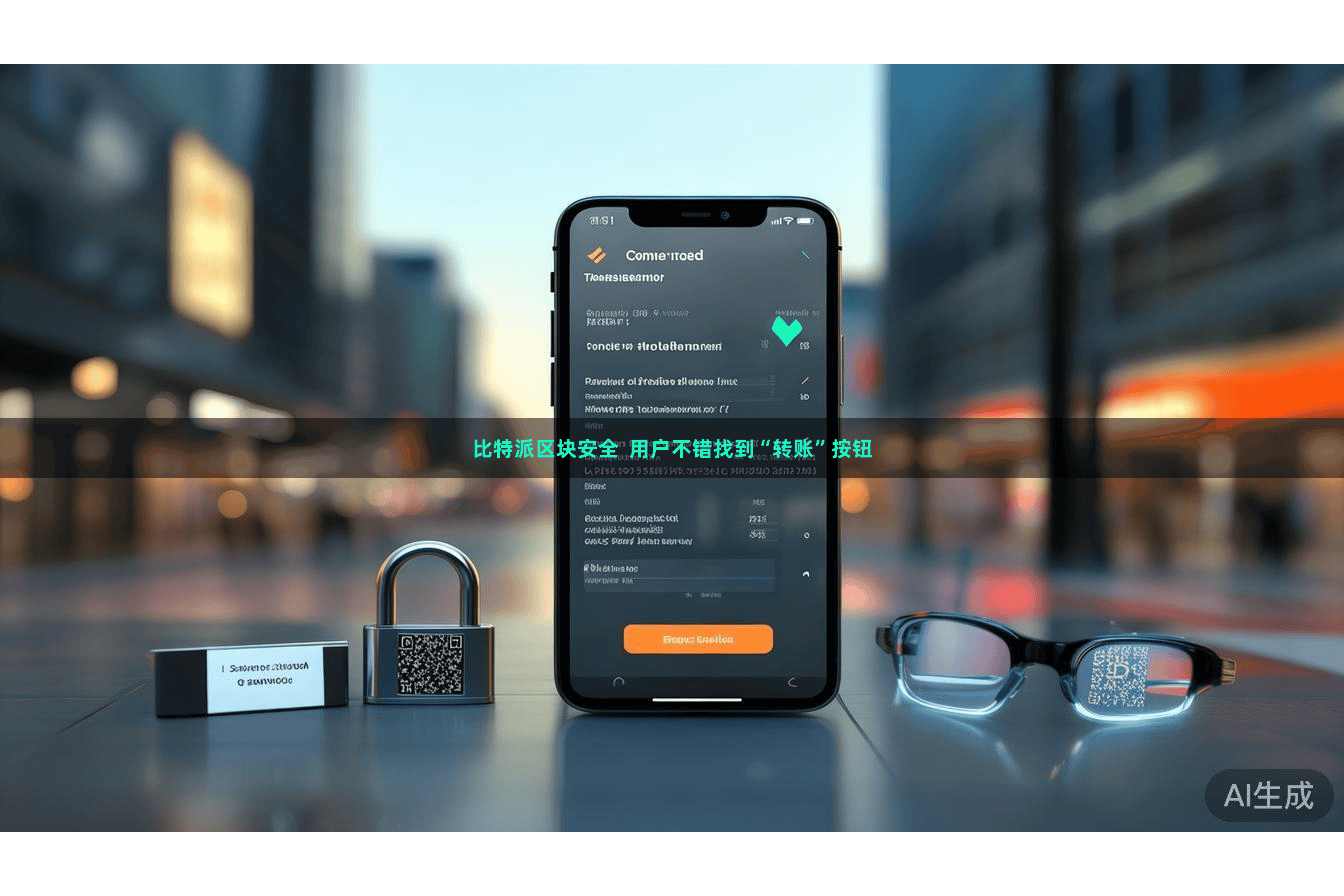 比特派区块安全  用户不错找到“转账”按钮