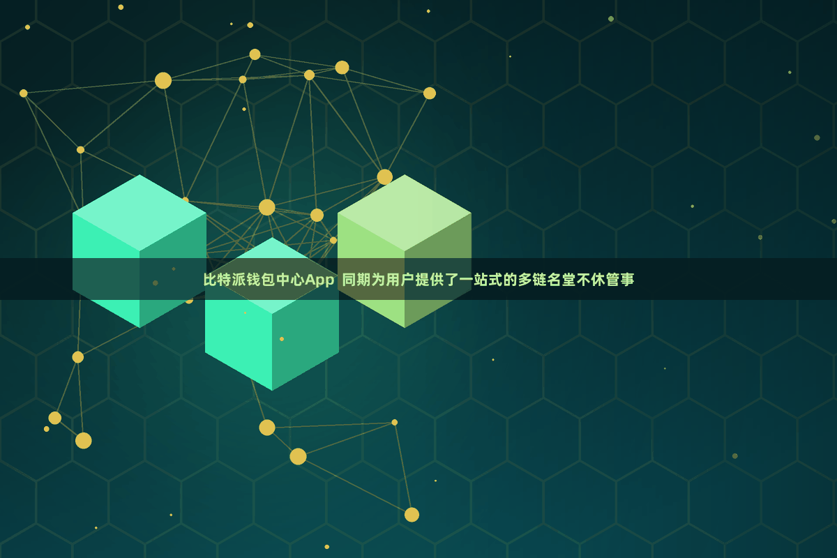比特派钱包中心App  同期为用户提供了一站式的多链名堂不休管事
